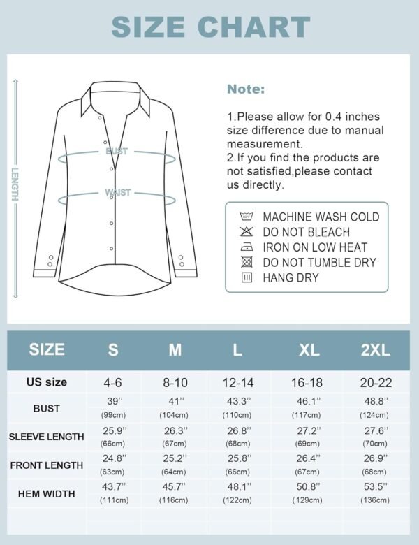 Womens Casual Boho Floral Print V Neck Long Sleeve Blouses Button Down Shirts Dressy Chiffon Loose Ruffle Tops