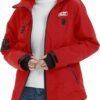 Bomber Jacket Women Lightweight Techwear Windbreaker Multi-Pocket Zip Up Jackets for Women Fashion Streetwear Coat