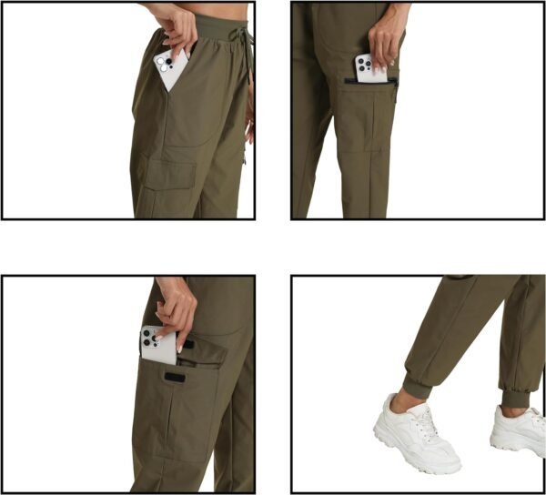 Cargo Pants for Women with Pocket Workout Athletic Joggers Lightweight Casual Travel Outdoor Camping Hiking Pants