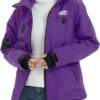 Bomber Jacket Women Lightweight Techwear Windbreaker Multi-Pocket Zip Up Jackets for Women Fashion Streetwear Coat