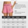 Athletic Shorts for Women with Pockets High Waist Running Workout Shorts Gym Yoga White Summer Shorts