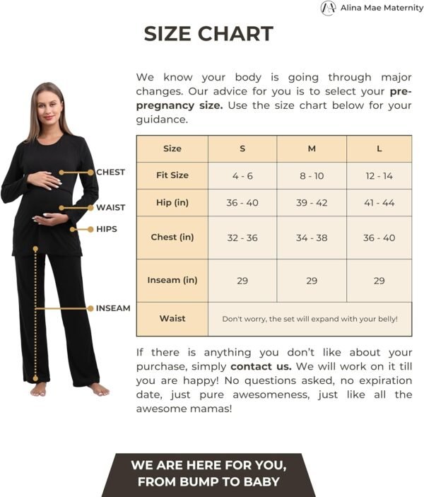 Women Maternity Nursing Pajama Sets Pregnant Lounge Sleepwear Breastfeeding PJs