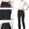 Women's Hiking Pants Quick Dry Lightweight Cargo Pants with 6 Pockets UPF 50+ Work Outdoor Golf Walking