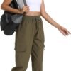 Cargo Pants for Women with Pocket Workout Athletic Joggers Lightweight Casual Travel Outdoor Camping Hiking Pants