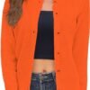 Women's Crew Neck Button Down Long Sleeve Solid Knit Classic Cardigan Sweater